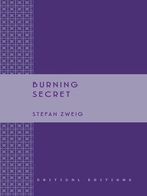 cover image of Burning Secret